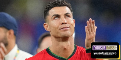 شاهد ردة فعل رونالدو على هدف اسبانيا الأول