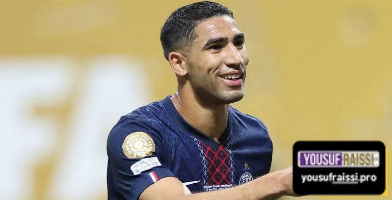 أشرف حكيمي يرد على بوسكيتس بحركة البطريق