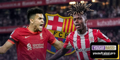 بعد تعثر مفاوضات ويليامز  هل يعود برشلونة إلى خيار لويس دياز؟