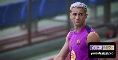 غافي يغيب عن مران برشلونة