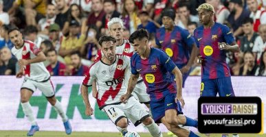 عقدة ملعب فاييكاس تلاحق برشلونة