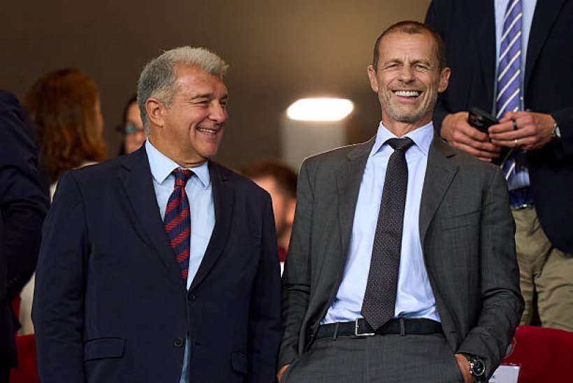 لابورتا يشتكي لتشيفرين من التحكيم في مباراتي أتلتيكو