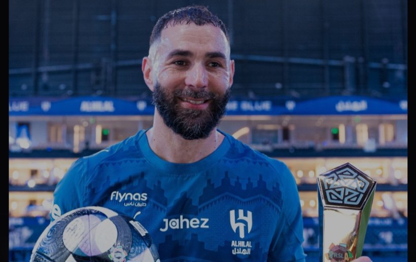 The reason for Karim Benzema's exclusion from the starting lineup for Al Hilal's match against Al Khaleej