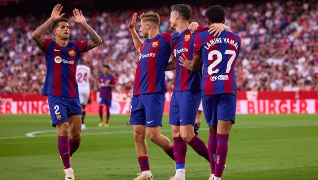 برشلونة يحجز مقعده في المربع الذهبي لكأس الملك بعد الفوز علي ألباسيتي