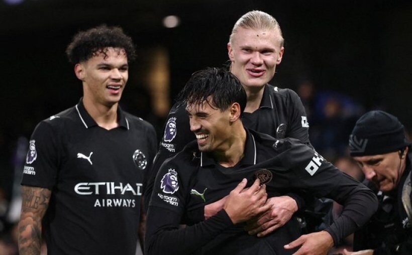 فوز مانشستر سيتي على فولهام في مباراة مثيرة