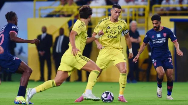 رونالدو يقود النصر لفوز درامي على الفيحاء