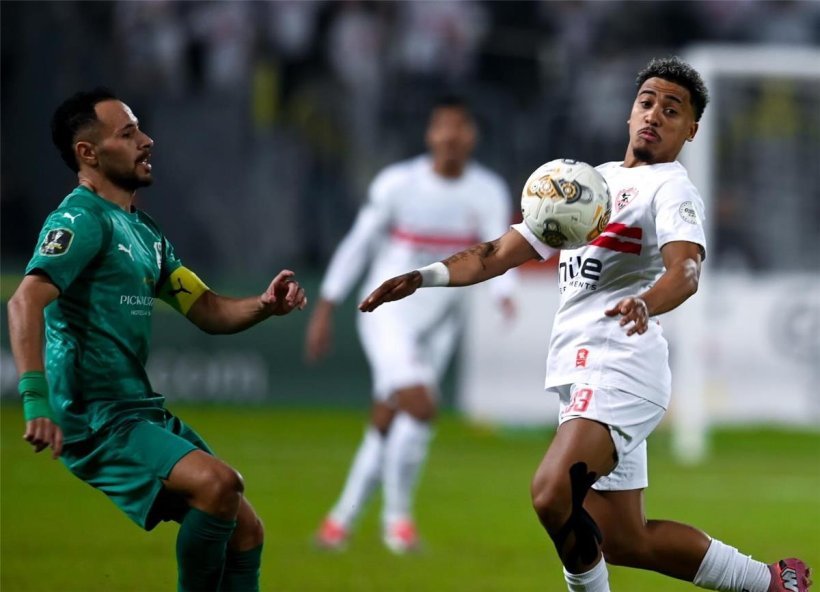 التعادل يحسم قمة الزمالك والمصري في كأس الكونفيدرالية الإفريقية
