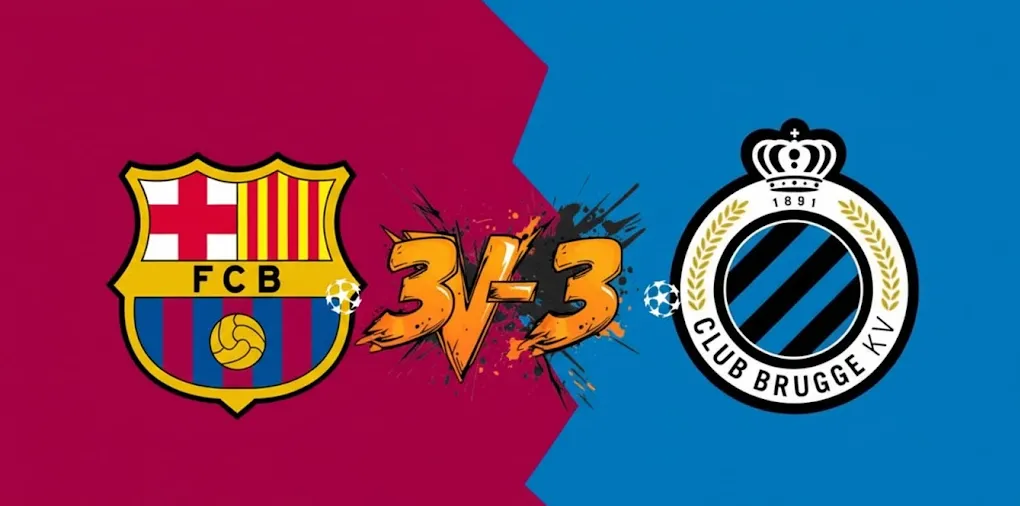 قمة مُجنونة في دوري الأبطال: تعادل مثير (3-3) يحسم المواجهة المفتوحة بين كلوب بروج وبرشلونة