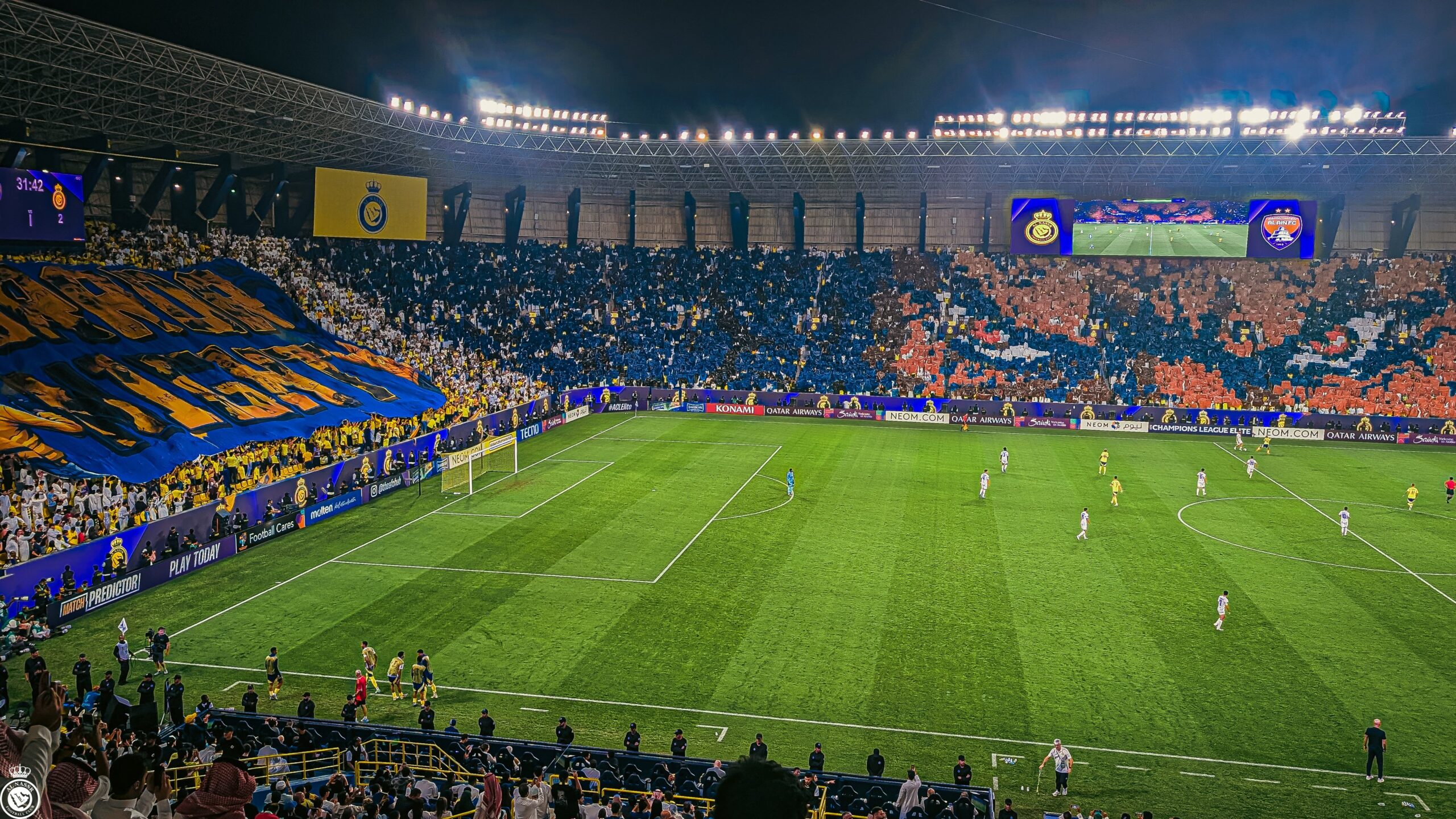 جماهير النصر تراهن على المدرجات لتعويض النواقص الفنية هذا الموسم